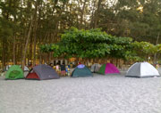 Anawangin Tents
