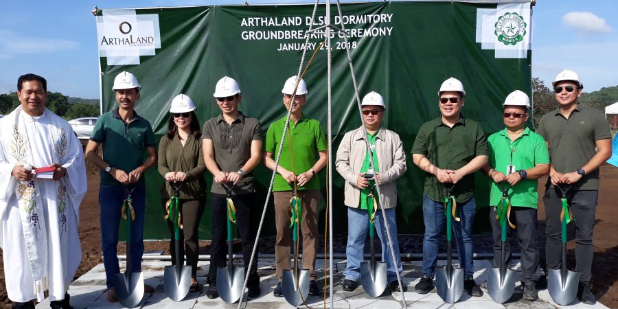 DLSU-Arthaland Dormitory Ground Breaking