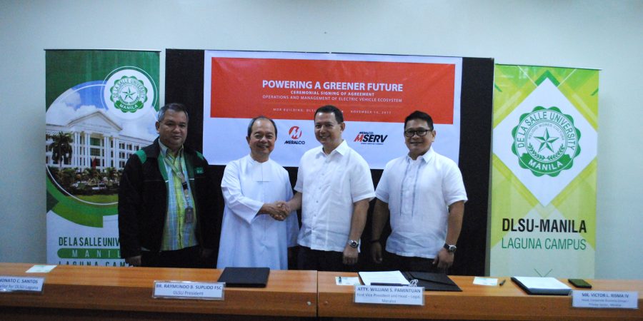 DLSU-MServ EV MOA Signing