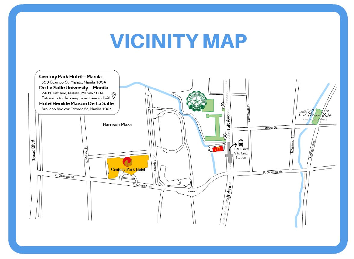 What Is Vicinity Map Vicinity-Map-Icast - De La Salle University