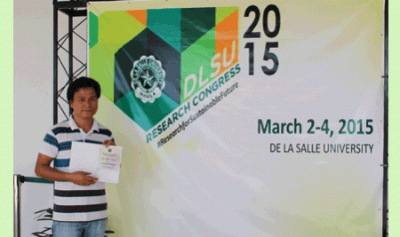 Regadio Cited for Best Paper at DLSU Research Congress, Presents Study Findings at Mahidol University