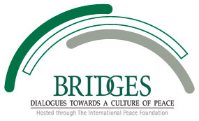 bridges logo: dialogues towards a culture of peace