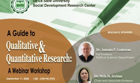 Bringing the Experts to New Learners: SDRC Hosts “A Guide to Qualitative and Quantitative Research”