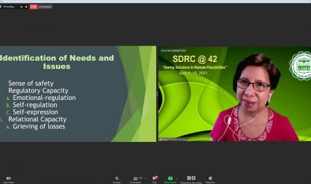 “The Goal is to Help”: “Remote Counseling for OSAEC Victims and Survivors” Webinar Opens SDRC’s 42nd Anniversary