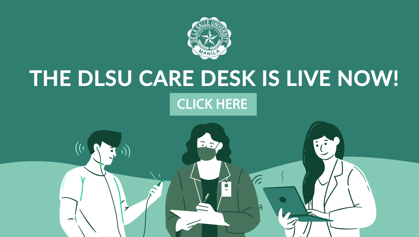 Click Here for the DLSU Care desk
