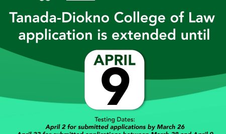 Tanada-Diokno College of Law extends application period for AY 2022-2023 until April 9