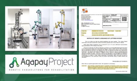 The DLSU-IBEHT AGAPAY Project got its 2nd Patent Certificate