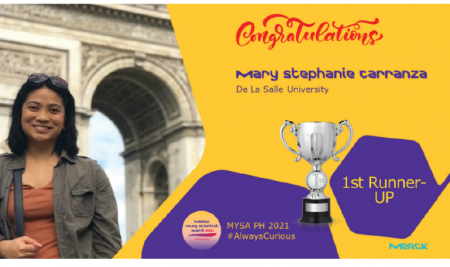 Lasallian bags first runner-up in Merck Young Scientist Award