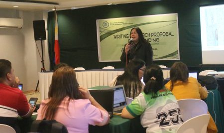 Arcinas Leads Training on Grant Proposal Writing in JHCSC in Pagadian City