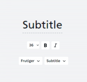 Canva Brandkit Subtitle