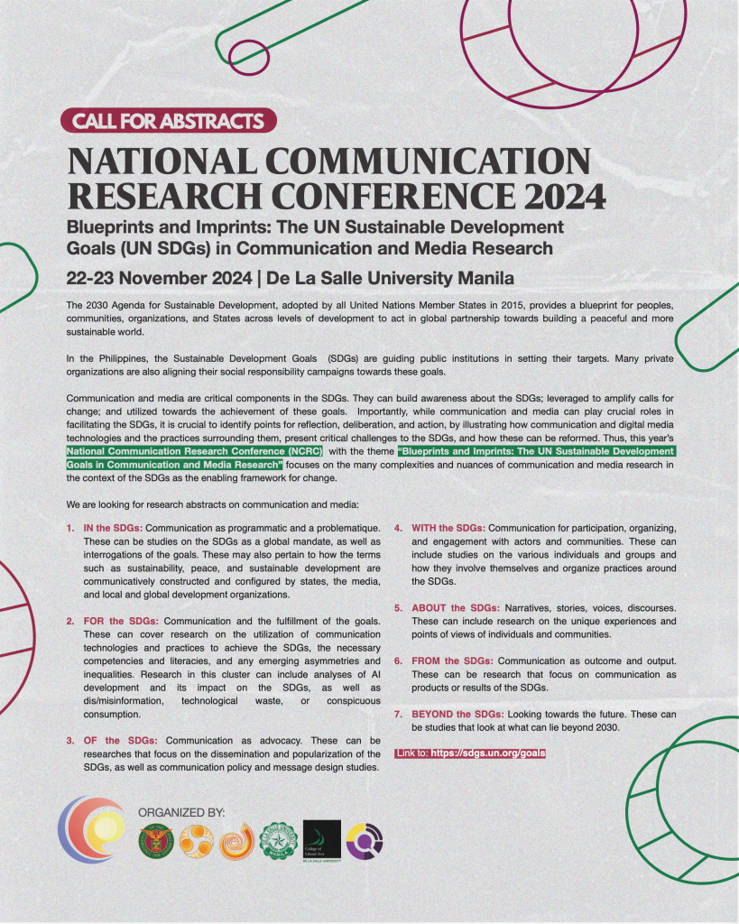National Communication Research Conference 2024