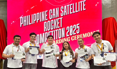 DLSU team wins Best Can Satellite Project Award