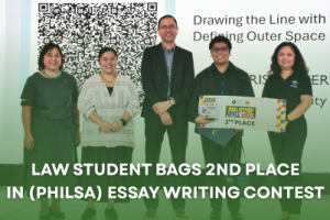 Law student bags 2nd place in Philippine Space Agency essay competition-thumb