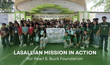 Lasallian Mission in Action for Pearl S. Buck Foundation