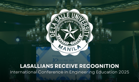 Lasallians receive recognition at the International Conference in Engineering Education 2025