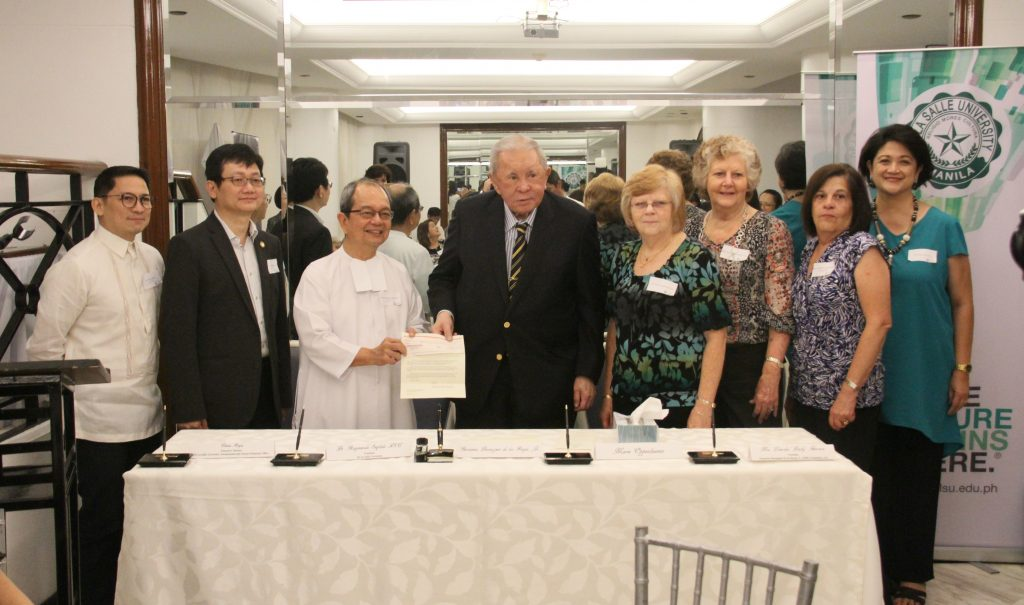 Geronimo Berenguer de los Reyes, Jr. establishes scholarship endowment fund